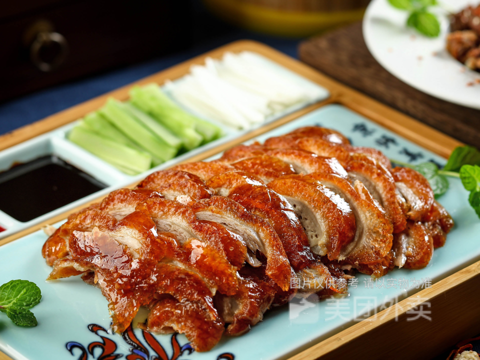 北京烤鸭餐图片