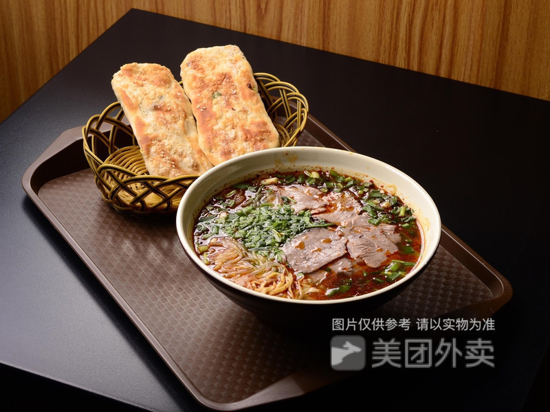 殷氏烧饼牛肉汤图片