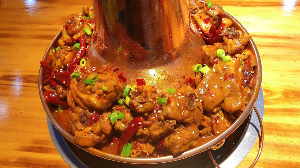 火锅鸡图片