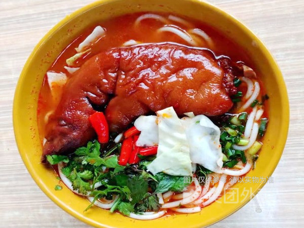 泡椒猪脚粉图片