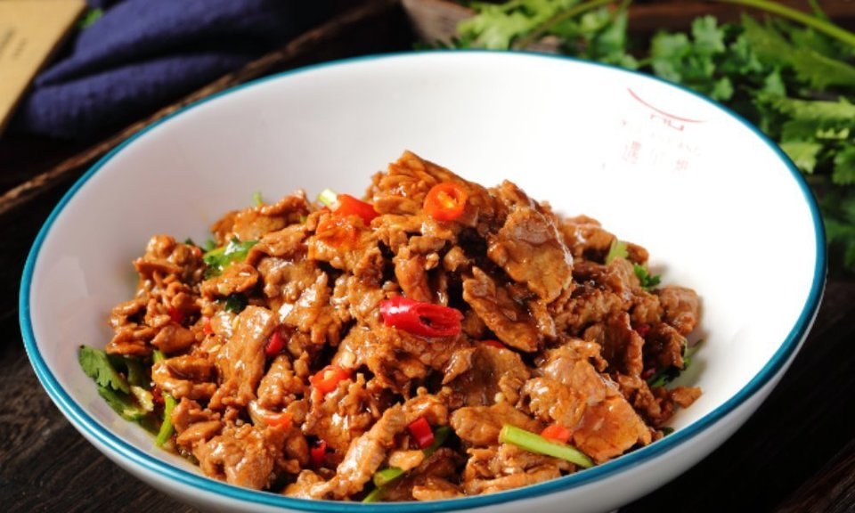 老长沙小炒黄牛肉图片