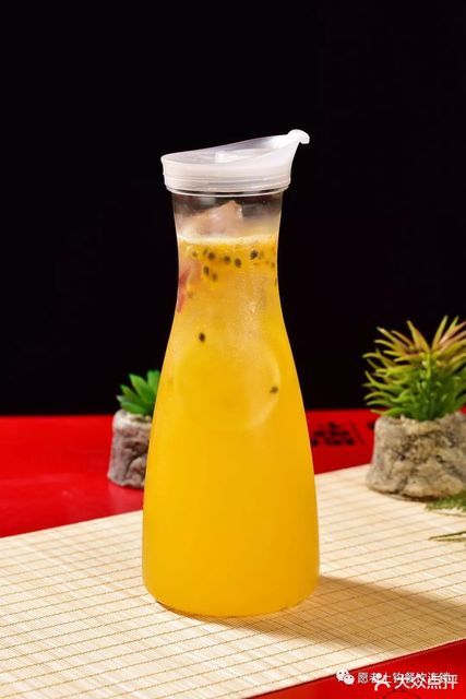 百香果汁素材图片