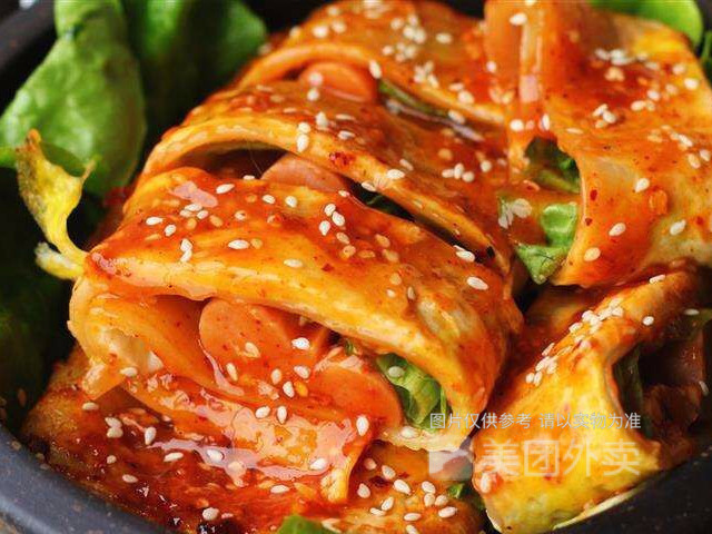 哈尔滨烤冷面图片