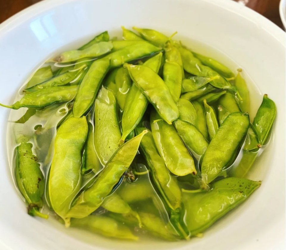 水煮四季豆图片