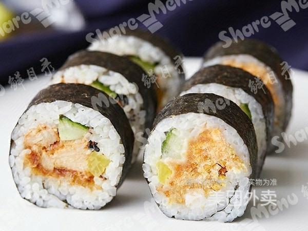 招牌海苔寿司图片