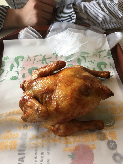 蜜汁手扒鸡图片