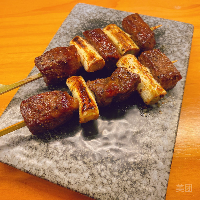 京葱牛肉串图片