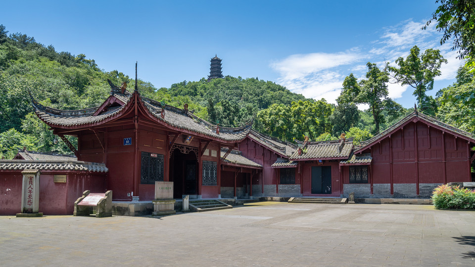 都江堰寺庙