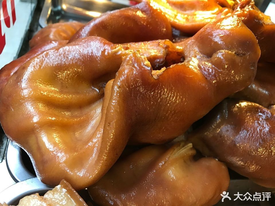 凉拌猪头肉图片