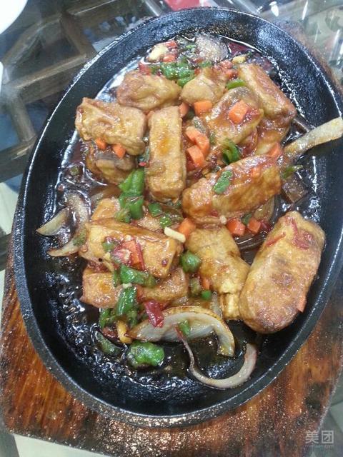 铁板毛豆腐图片