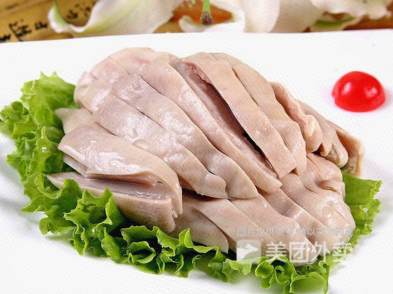 白切猪舌图片