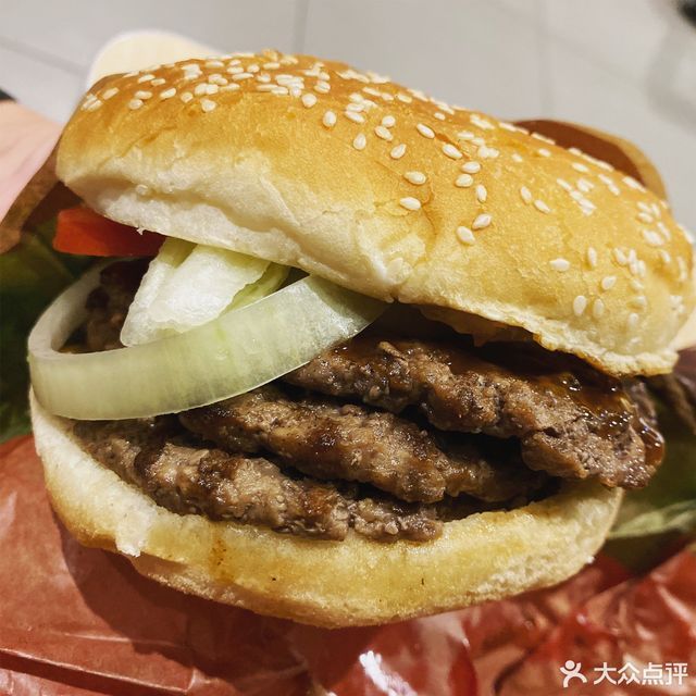 双层天椒皇堡图片