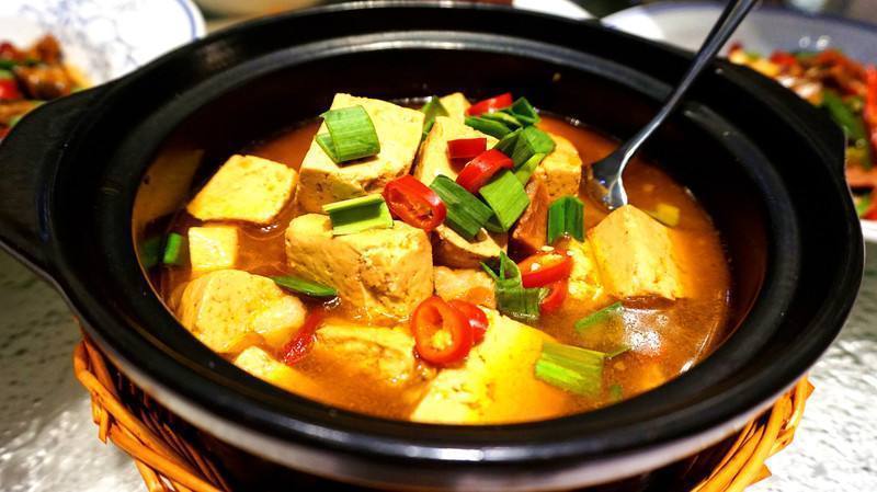 砂锅豆腐图片
