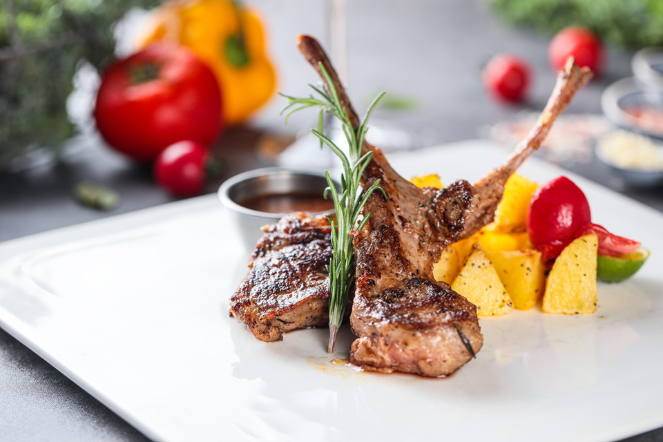 新西兰烤羊排图片