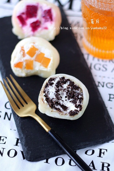 雪媚娘四个口味图片