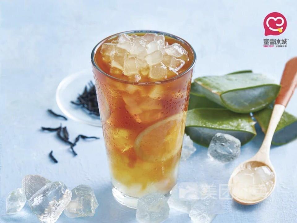 柠檬芦荟茶图片