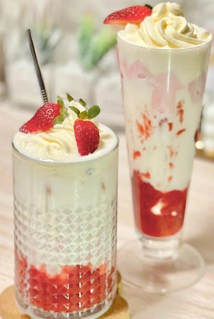 巴氏熊鲜奶甜品