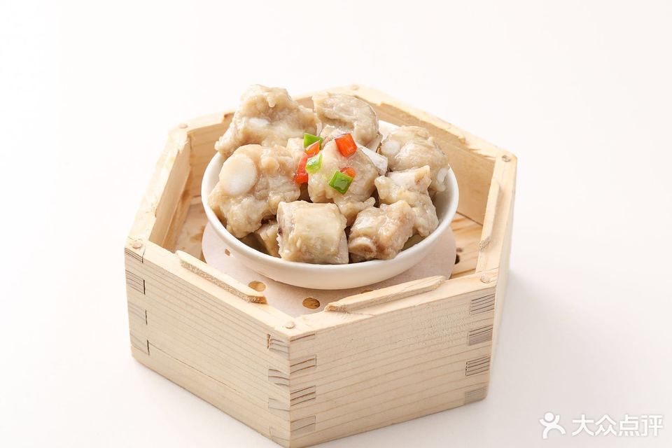 金银蒜蒸排骨图片