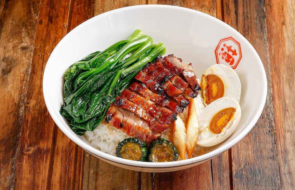 秘制叉烧饭图片