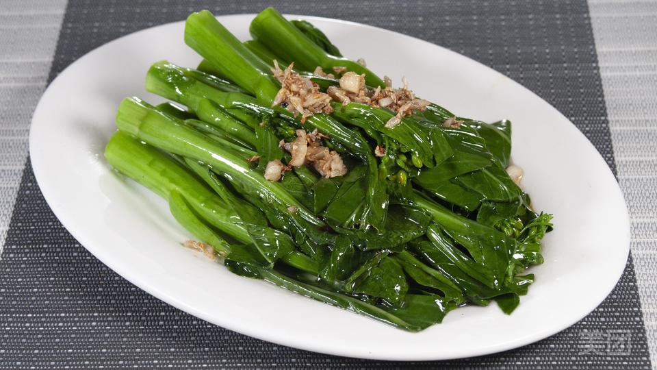 蒜蓉炒菜心图片