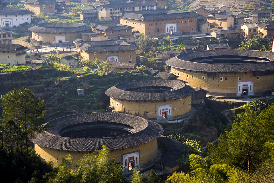 高北土楼群地图图片