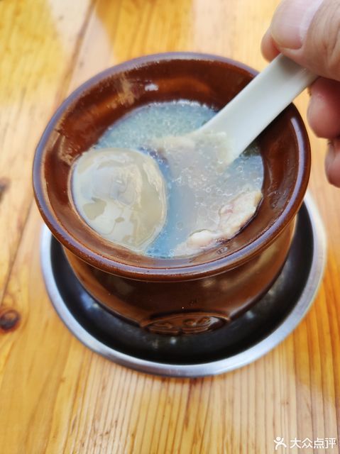 皮蛋肉饼汤图片