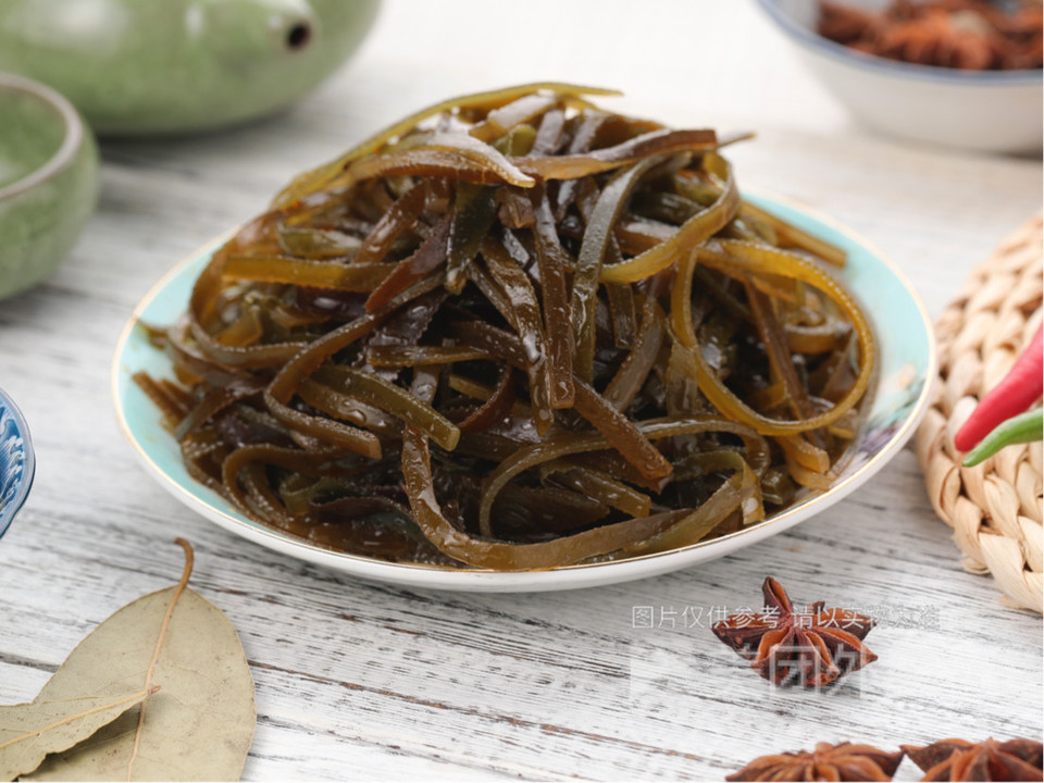 老汤卤海带丝图片