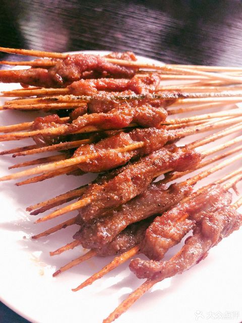 网红牛肉小串图片