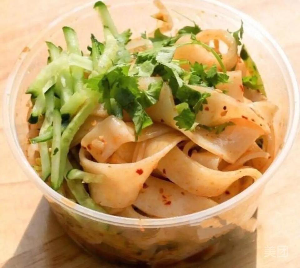 干拌薄凉皮图片