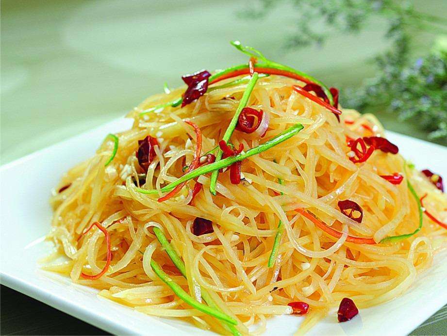 酸辣土豆丝图片