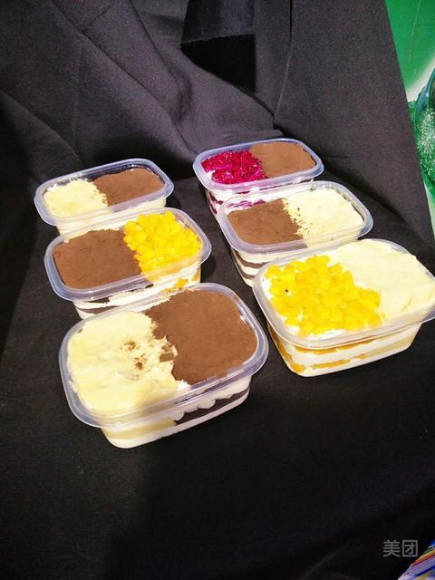 双拼水果动物奶油盒子图片