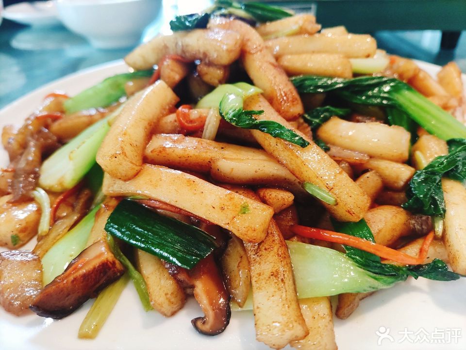 松溪炒黄粿图片