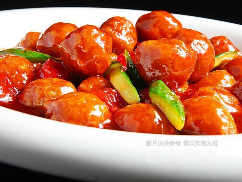 红烧丸子图片