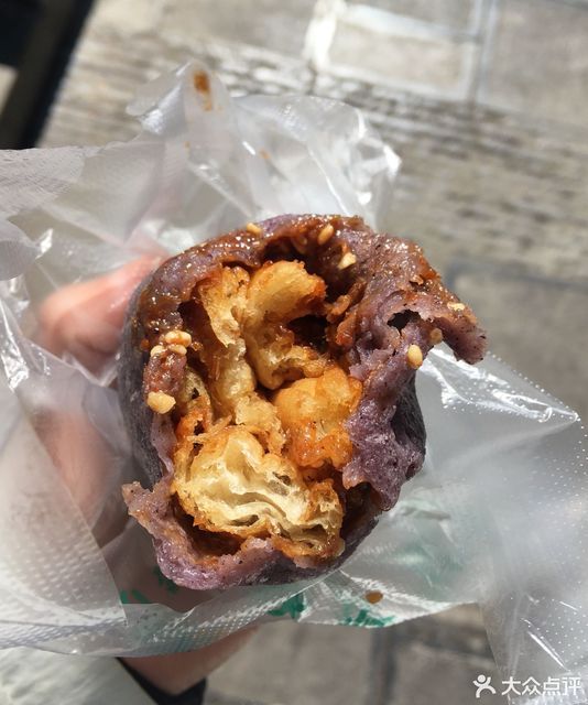 紫米烧饵块图片