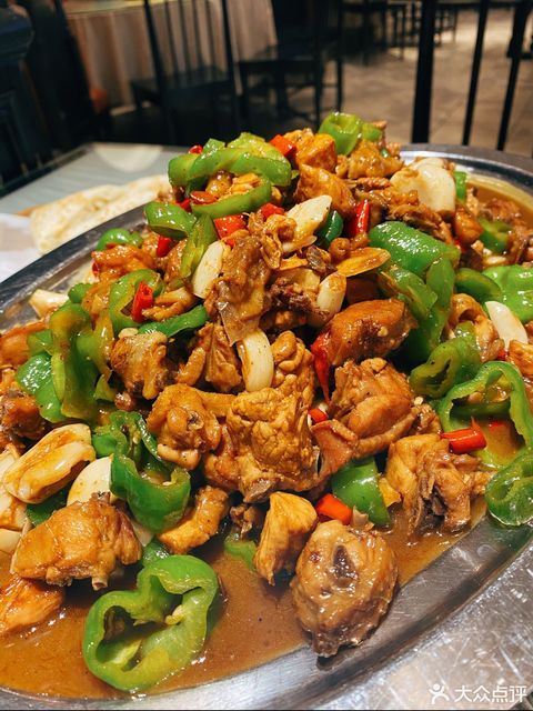 大掌柜芦花鸡新疆菜大盘鸡