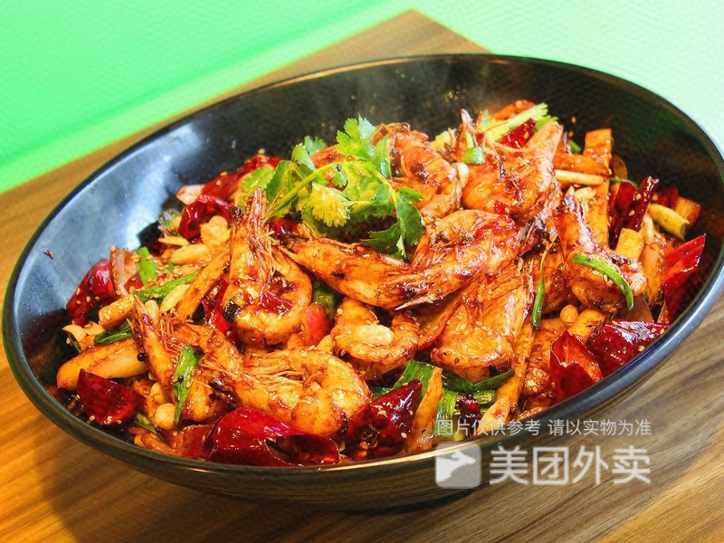 麻辣香锅虾图片