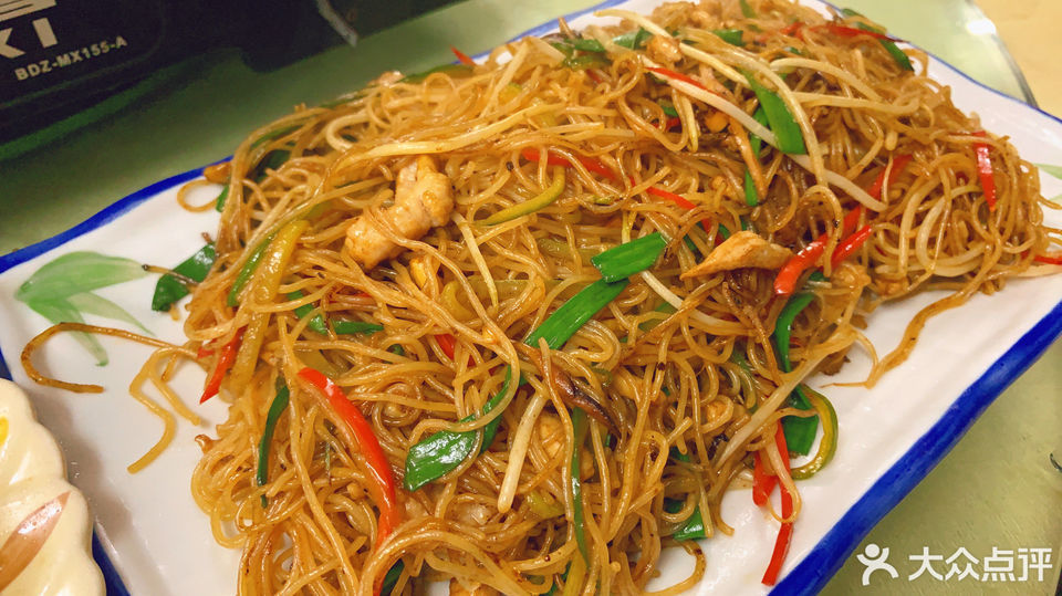 三丝炒米粉图片