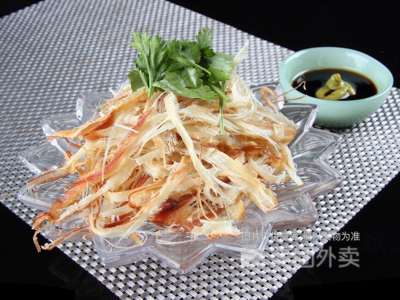 芥味鱿鱼丝图片