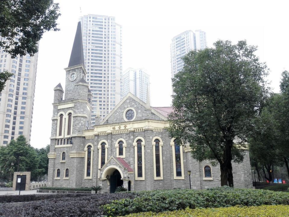 福音堂位于重庆市江北区