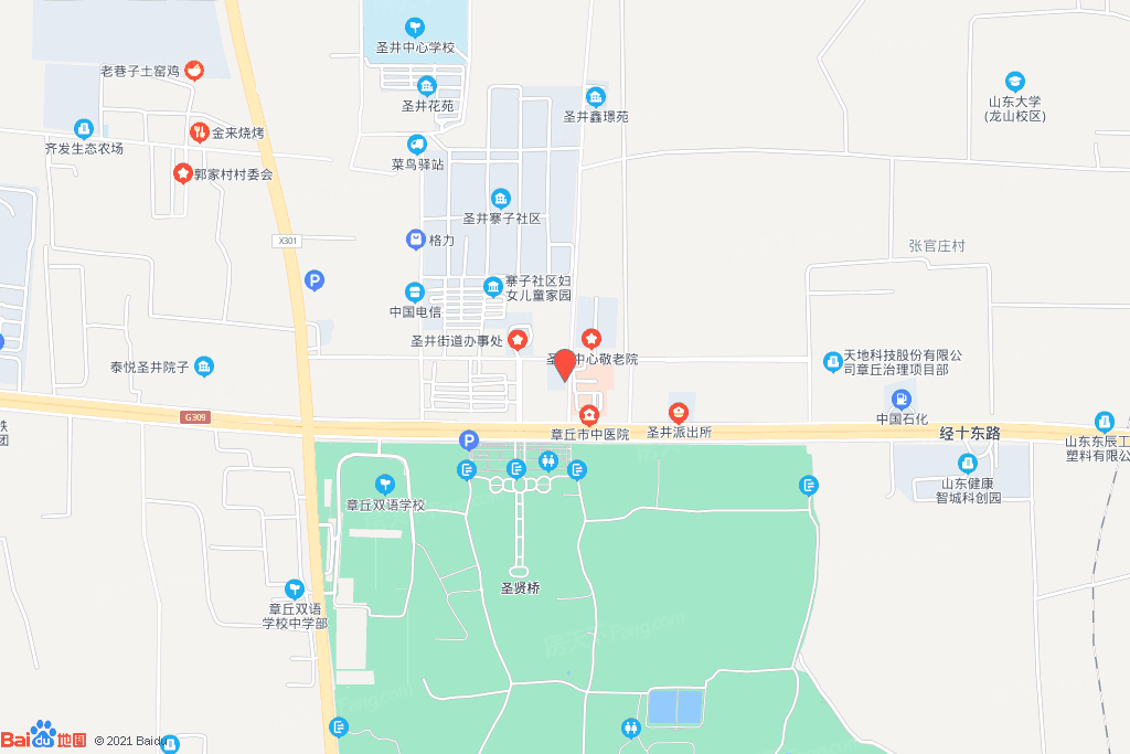 【圣井中心小学】地址,电话,路线,周边设施_360地图
