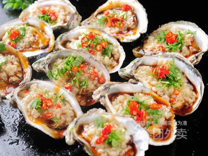 炭烧蒜蓉生蚝图片