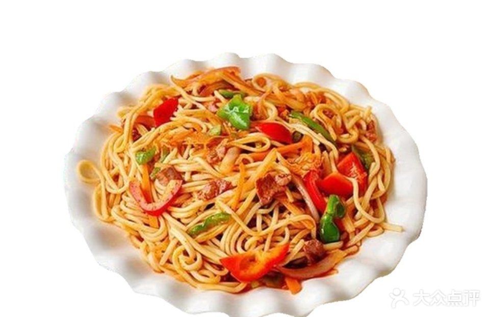 牛肉炒拉条图片