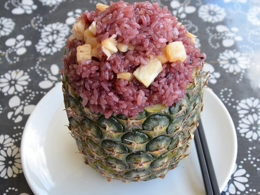 菠萝饭图片