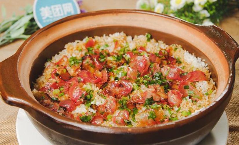 腊味饭图片