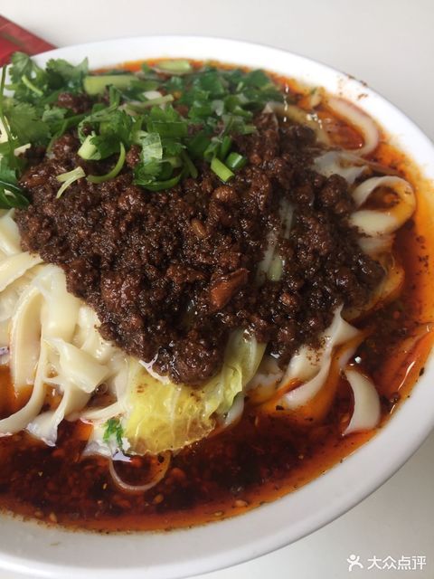 成都名特小吃刀削面