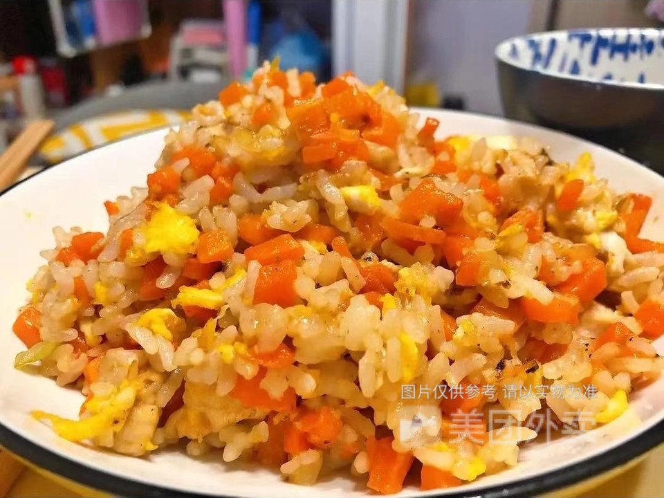 骨肉相连鸡蛋炒饭图片
