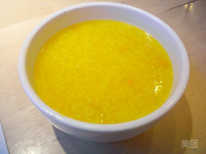 金瓜小米粥图片