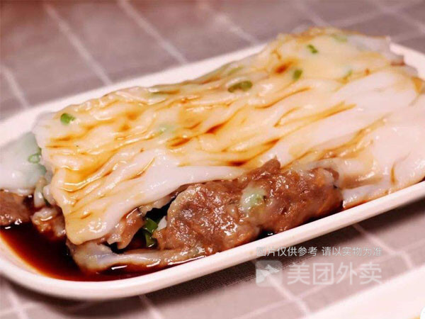 牛肉鸡蛋肠粉图片