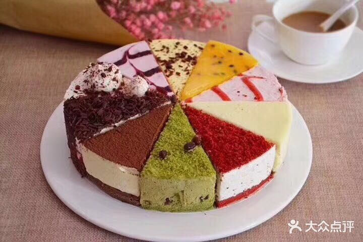 招牌网红十全十美冰淇淋慕斯蛋糕图片