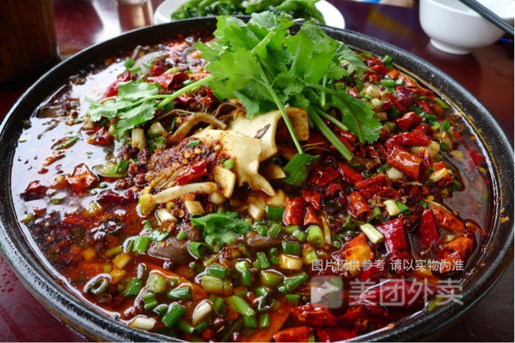 特色毛血旺图片